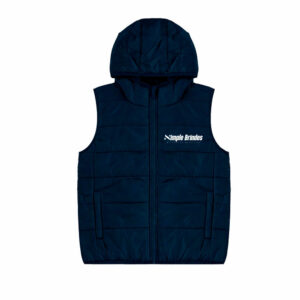 Colete Puffer com Capuz
