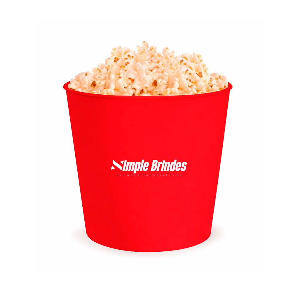 Balde de Pipoca Personalizado