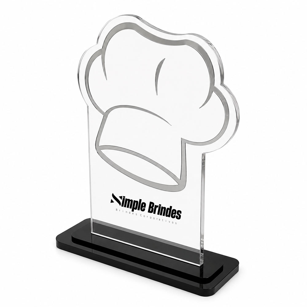 Troféu Cozinheiro Personalizado