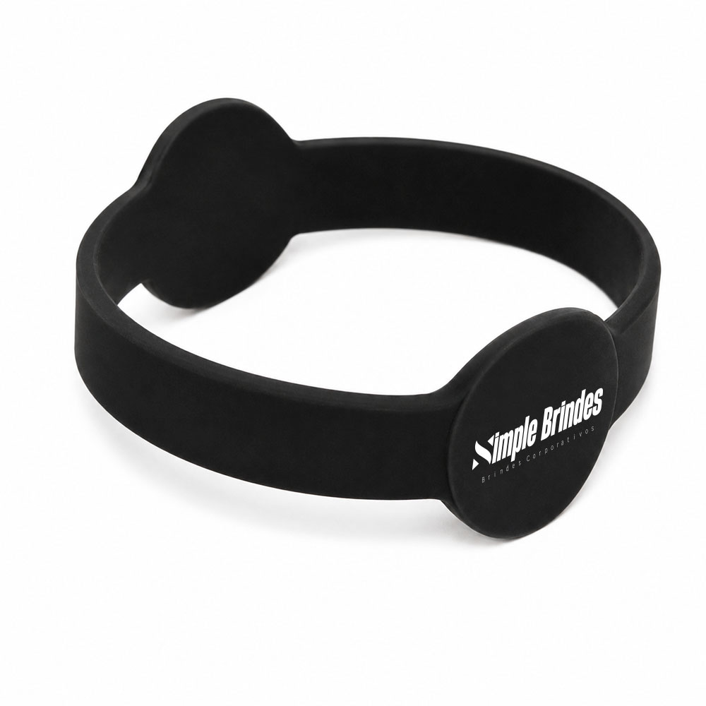 Pulseira de Silicone Personalizada