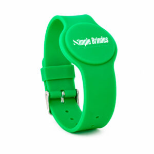 Pulseira de Silicone Ajustável